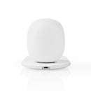 Nedis LTLQ10W1WT Led-nachtlamp Met Touch-bediening Draadloze Qi-lader Voor Smartphone 10 W