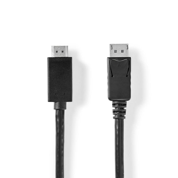 Nedis CCGB37104BK20 Displayport - Hdmi&trade;-kabel 1.4 Displayport Male - Hdmi&trade; Male 2,0 M Z