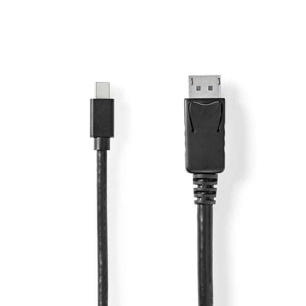 Nedis CCGB37404BK20 Mini-displayport - Displayport-kabel Mini-displayport Male - Displayport Male 2
