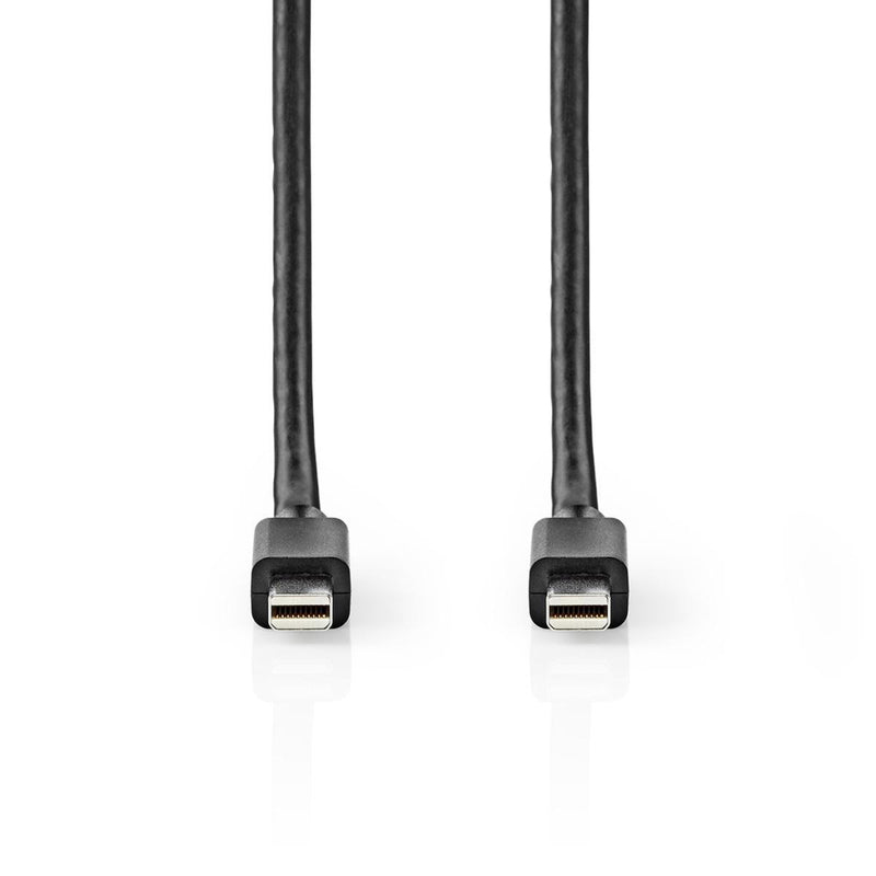 Nedis CCGB37504BK20 Mini-displayport - Mini-displayport-kabel Mini-displayport Male - Mini-displayp