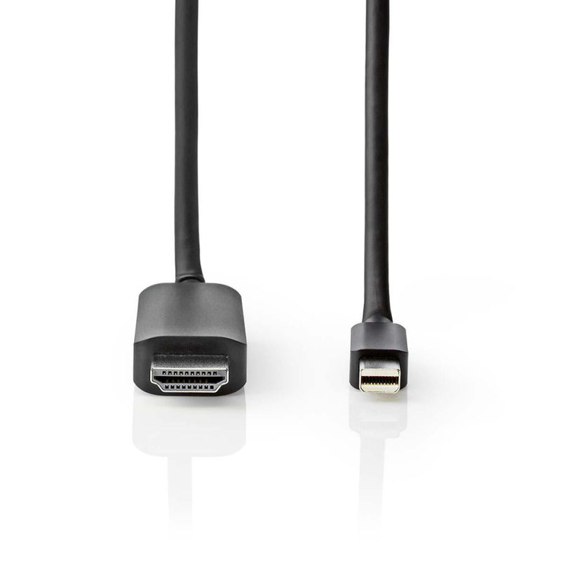 Nedis CCGB37604BK20 Mini-displayport - Hdmi&trade;-kabel 1.4 Mini-displayport Male - Hdmi&trade; Ma