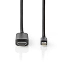 Nedis CCGP37604BK20 Mini-displayport - Hdmi&trade;-kabel 1.4 Mini-displayport Male - Hdmi&trade; Ma