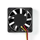 Nedis DCFAN4010BK Computerventilatordc 40 Mm 3-pins Stil