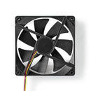 Nedis DCFAN14025BK Computerventilatordc 140 Mm 3-pin Stil