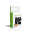 Nedis DCFAN6025BK Computerventilatordc 60 Mm 3-pins Stil