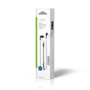 Nedis HPWD1000BK Bedrade Koptelefoon 3,5 Mm Kabellengte: 1.20 M Zwart