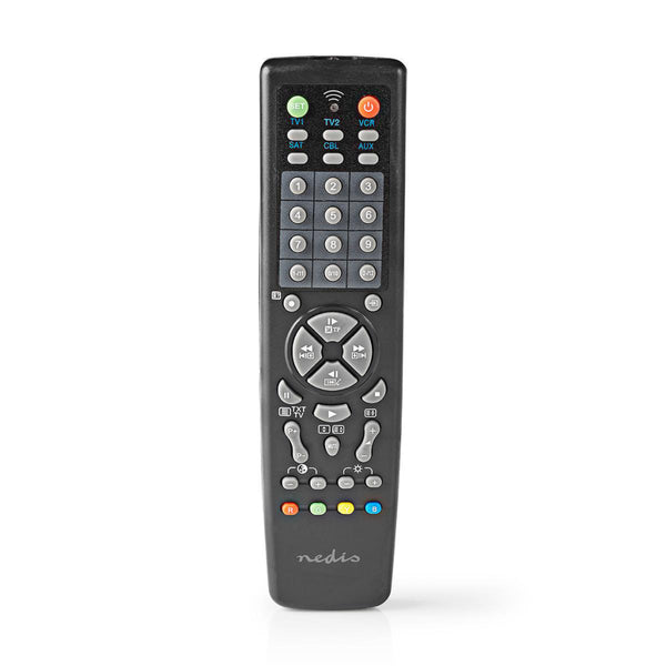 Nedis TVRC2200BK Universele Afstandsbediening Voorgeprogrammeerd Bedient 10 Apparaten