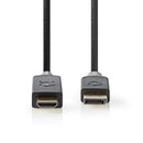 Nedis CCBP37104AT20 Displayport - Hdmi&trade;-kabel 1.4 Displayport Male - Hdmi&trade; Male 2,0 M A