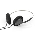 Nedis HPWD1102BK Koptelefoon Met Draad 6,0 M Ronde Kabel On-ear Zwart