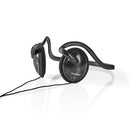 Nedis HPWD1105BK Bedrade Koptelefoon Ronde Kabel 2,1 M On-ear Zwart