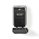 Nedis KEYCC02BK Kluis Sleutelkluis Combinatieslot Binnen- En Buitenshuis Grijs/zwart