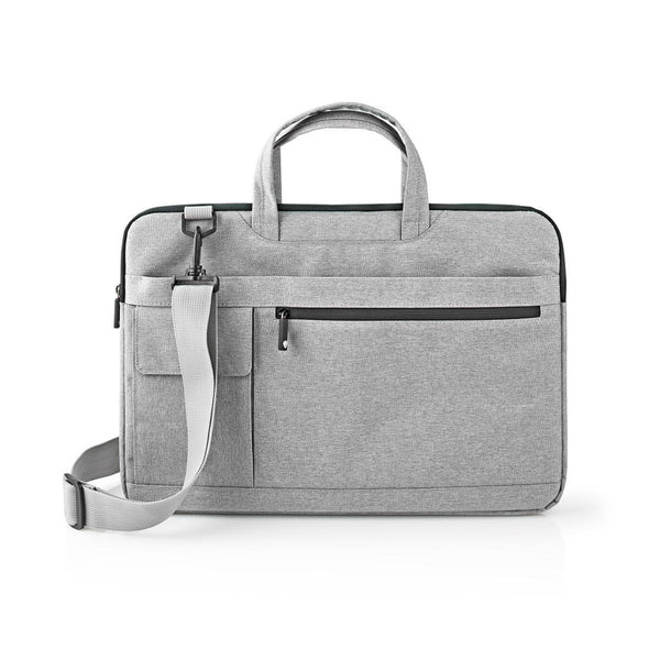 Nedis NBBG15150GY Laptoptas Schouderband 8 Vakken 15&quot; - 16&quot; Grijs