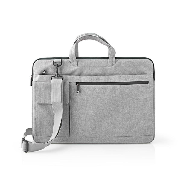 Nedis NBBG17150GY Laptoptas Schouderband 8 Vakken 17&quot; - 18&quot; Grijs