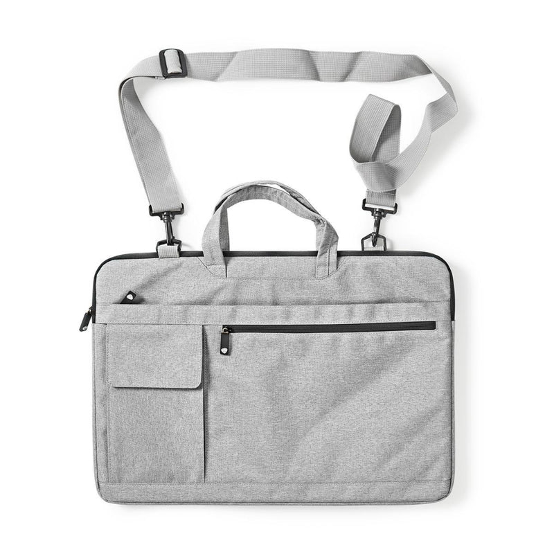 Nedis NBBG17150GY Laptoptas Schouderband 8 Vakken 17&quot; - 18&quot; Grijs