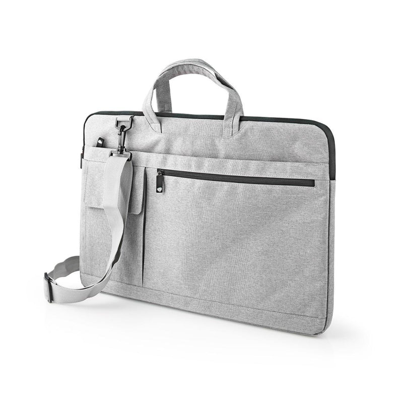 Nedis NBBG17150GY Laptoptas Schouderband 8 Vakken 17&quot; - 18&quot; Grijs