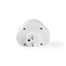 Nedis PSSPL202SEWT Stopcontact-splitter France / Type-e (cee 7/6) 250 V Ac 50 Hz Stroomkabel Zijde