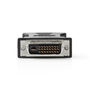 Nedis CCGB32902BK Dvi - Vga-adapter Dvi-d 24+1-pins Male - Vga Female Zwart