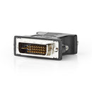 Nedis CCGB32902BK Dvi - Vga-adapter Dvi-d 24+1-pins Male - Vga Female Zwart
