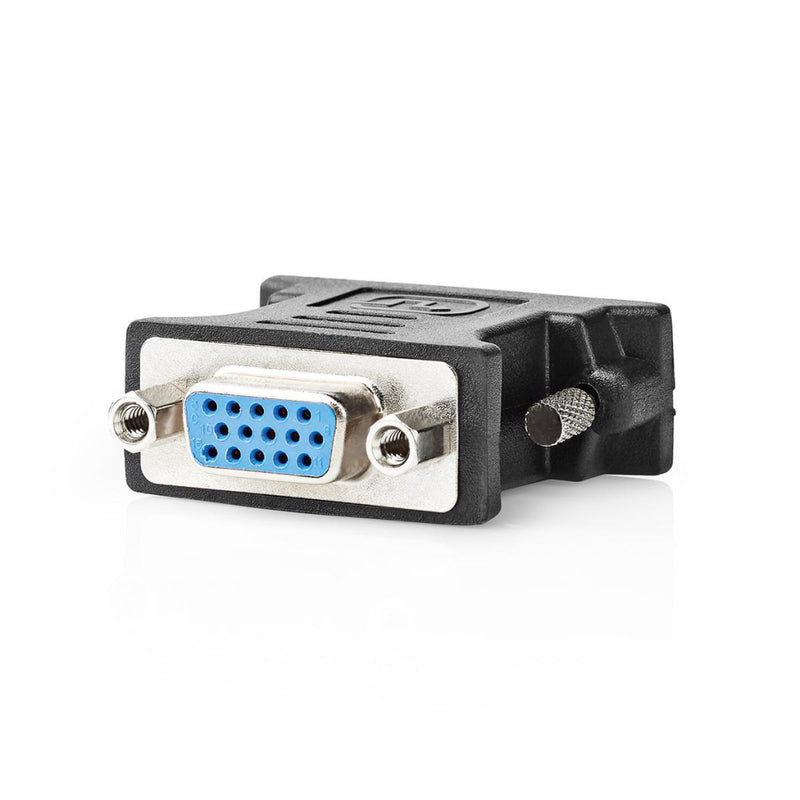 Nedis CCGB32902BK Dvi - Vga-adapter Dvi-d 24+1-pins Male - Vga Female Zwart