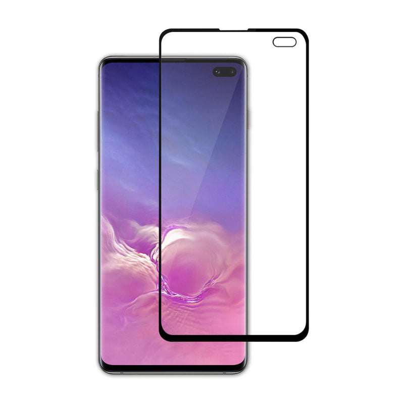 Nedis SFGP10004TP Screenprotector Van Glas Voor Samsung Galaxy S10 Plus Full Cover 3d Curved Transp