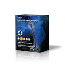 Nedis GMICGU100BK Desktop Gaming-microfoon Flexibele Nek Usb Mute-knop 3,5 Mm Stereo-audioconnector