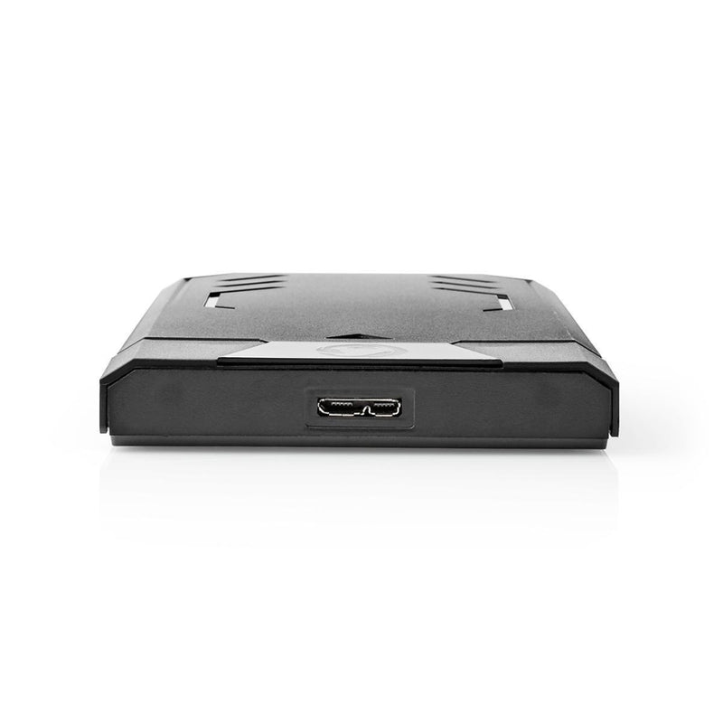 Nedis GHDDE25300BK Hardeschijfbehuizing Gaming 2.5&quot; Sata Ii-verbinding Usb 3.1 6 Gbps