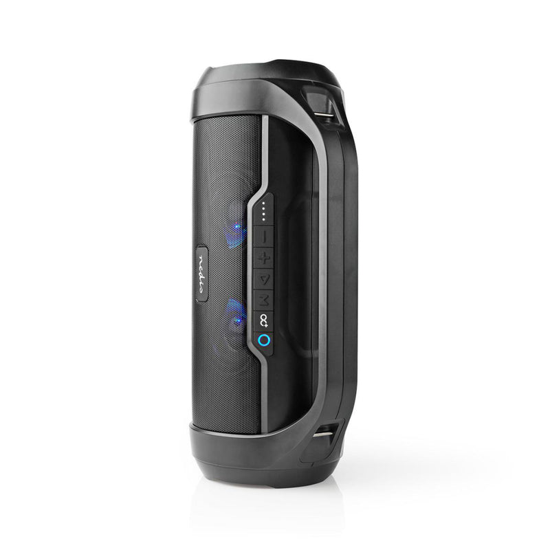 Nedis SPBB310BK Party-boombox 6 Uur Speeltijd Bluetooth® Tws Party-lichten Zwart