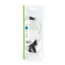 Nedis CAGP22975BK Stereo-audioadapter 3,5 Mm Male - 3,5 Mm Female 90&deg; Gehoekt 3-polig 10 St Zwa