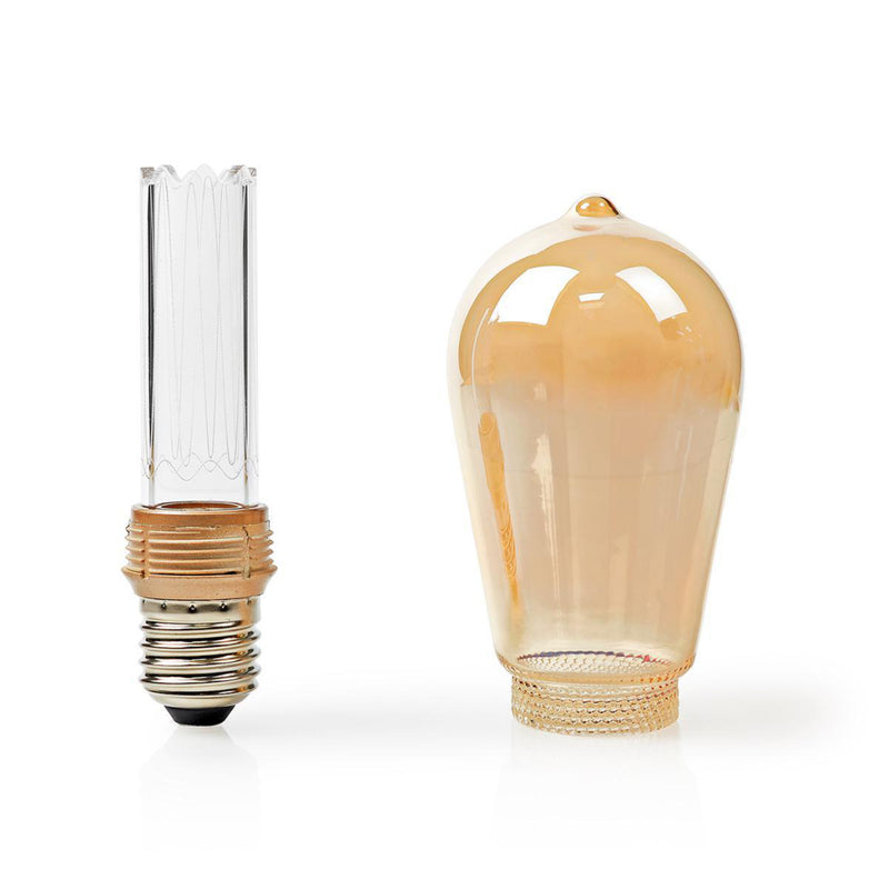 Nedis LBRDE27ST64AR Retro Deco St64 E27 4 W 120 Lm 1800 K