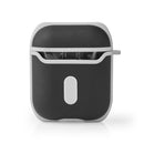 Nedis APCE100BKGY Airpods 1 En Airpods 2 Case Zwart / Grijs