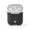 Nedis APCE100BKGY Airpods 1 En Airpods 2 Case Zwart / Grijs