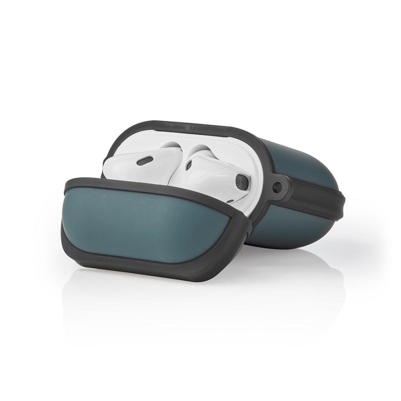 Nedis APCE100GNBK Airpods 1 En Airpods 2 Case Groen / Zwart