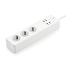 Nedis WIFIP311FWT Wi-fi Smart Stekkerdoos 3x Schuko Type F 4x Usb 16 A