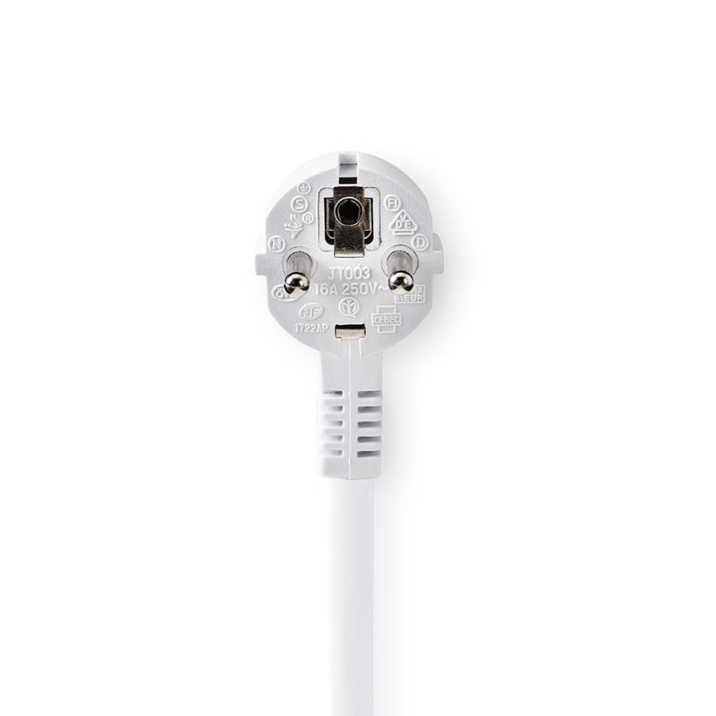 Nedis WIFIP311FWT Wi-fi Smart Stekkerdoos 3x Schuko Type F 4x Usb 16 A