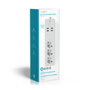 Nedis WIFIP311FWT Wi-fi Smart Stekkerdoos 3x Schuko Type F 4x Usb 16 A