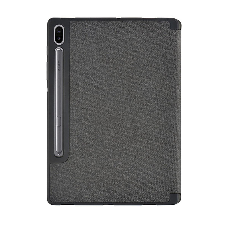 Nedis TCVR10003GY Folio-case Voor Samsung Galaxy Tab S6 10.5&quot; 2019 Grijs / Zwart