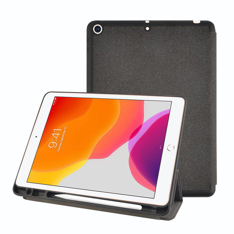 Nedis TCVR20006GY Folio-case Voor Apple Ipad 10.2&quot; 2019 Grijs / Zwart