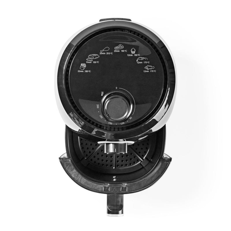 Nedis KAAF120FBK Airfryer 2,4 Liter Timer 30 Min. Zwart