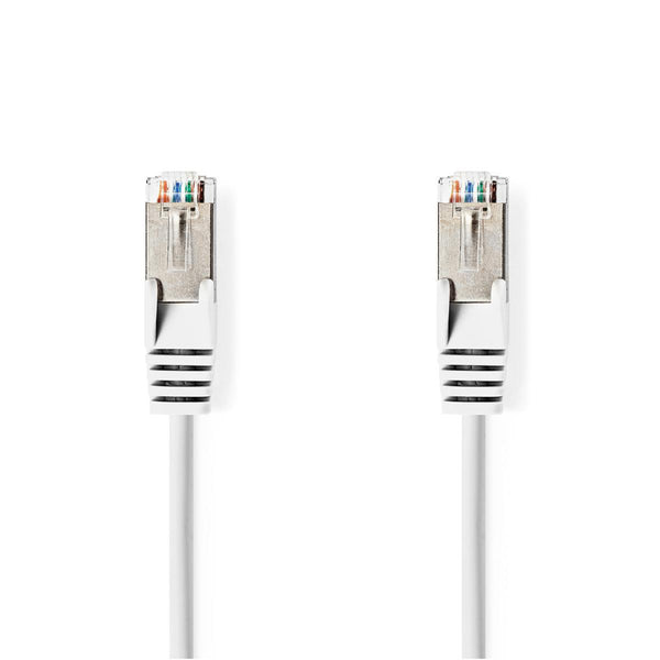 Nedis CCGT85320WT100 Netwerkkabel Cat6a Sf/utp Rj45 Male Rj45 Male 10,0 M Wit
