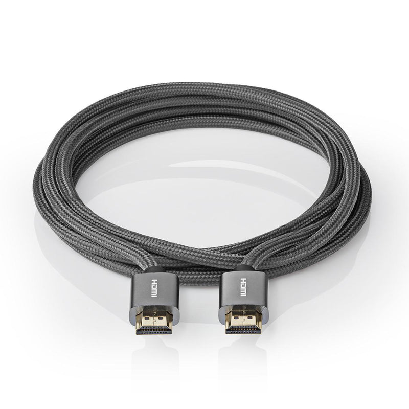 Nedis CVTB34000GY05 High Speed Hdmi&trade;-kabel Met Ethernet Hdmi&trade;-connector - Hdmi&trade;-c