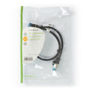 Nedis CCGP85330BK05 Cat6a Sf/utp Netwerkkabel Rj45 Male - Rj45 Male 0,5 M Zwart
