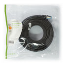 Nedis CCGP85330BK100 Cat6a Sf/utp-netwerkkabel Rj45 Male - Rj45 Male 10,0 M Zwart