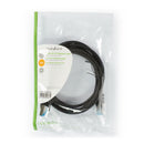 Nedis CCGP85330BK20 Cat6a Sf/utp-netwerkkabel Rj45 Male - Rj45 Male 2,0 M Zwart