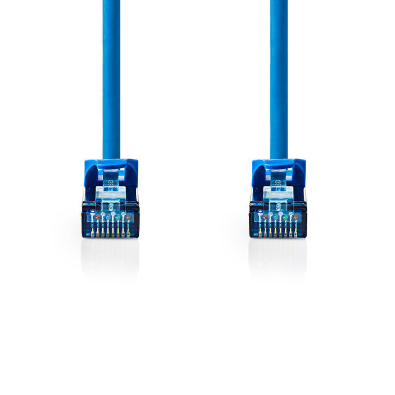 Nedis CCGP85330BU100 Cat6a Sf/utp-netwerkkabel Rj45 Male - Rj45 Male 10,0 M Blauw