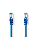 Nedis CCGP85330BU50 Cat6a Sf/utp-netwerkkabel Rj45 Male - Rj45 Male 5,0 M Blauw