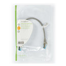 Nedis CCGP85330GY025 Cat6a Sf/utp-netwerkkabel Rj45 Male - Rj45 Male 0,25 M Grijs