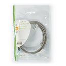Nedis CCGP85330GY10 Cat6a Sf/utp-netwerkkabel Rj45 Male - Rj45 Male 1,0 M Grijs