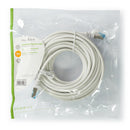 Nedis CCGP85330WT100 Cat6a Sf/utp-netwerkkabel Rj45 Male - Rj45 Male 10,0 M Wit