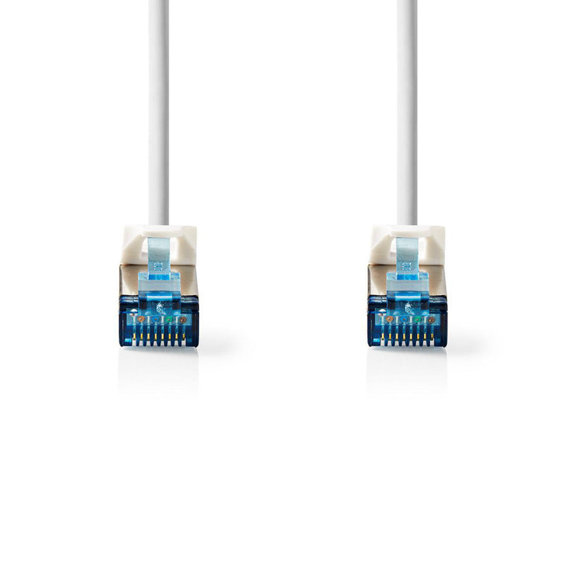 Nedis CCGP85330WT50 Cat6a Sf/utp-netwerkkabel Rj45 Male - Rj45 Male 5,0 M Wit