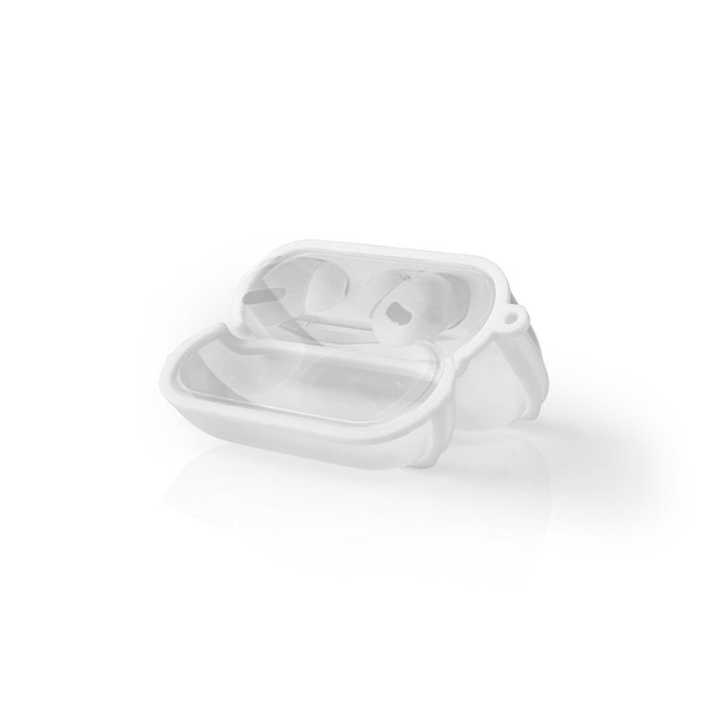 Nedis APPROCE100TPWT Airpods Pro Case Transparant / Wit